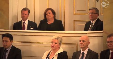 Bronisław Komorowski przysnął podczas koncertu