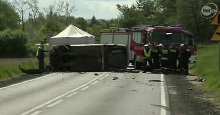 Tragiczny wypadek koło Legnicy