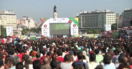 Niemcy strzelali, Lizbona się smuciła