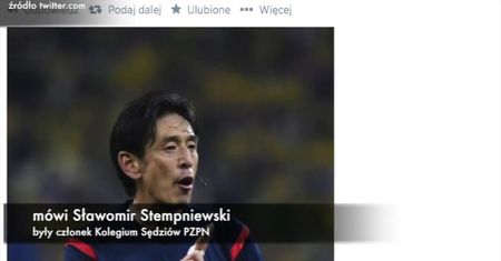 Stempniewski: Sędzia dał się nabrać