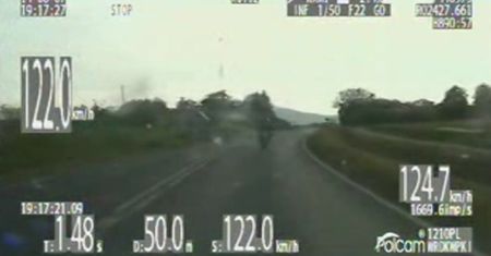 50-letni motocyklista stracił prawo jazdy