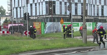 Wyciek w Warszawie