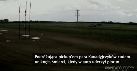 Para przeżyła uderzenie pioruna