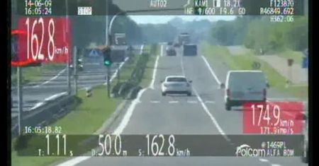 Pędzili 200 km/h krajową 'siódemką'