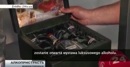 Alkohol, którego nie wypił Wiktor Janukowycz