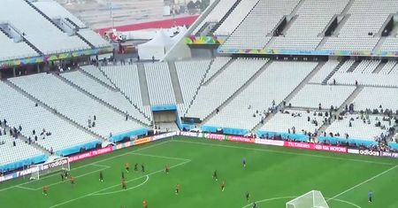 Stadion w Sao Paolo w pełnej krasie