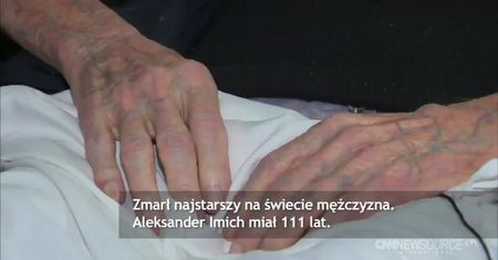 Zmarł najstarszy mężczyzna na świecie