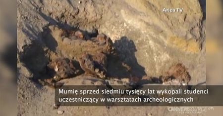 Studenci odkryli mumię sprzed 7 tys. lat