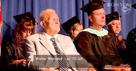 91-latek ukończył szkołę średnią