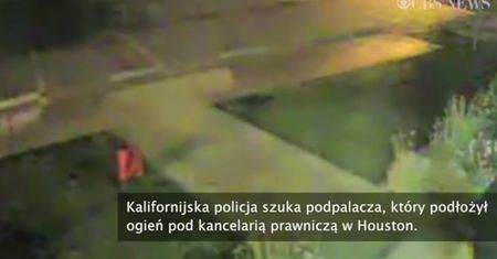 Podpalił kancelarię prawniczą