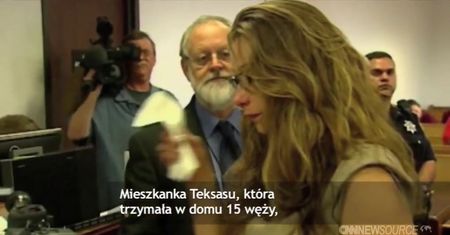 Głodziła w domu 15 węży