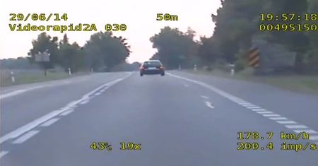 Pijany przekroczył prędkość o 108 km/h