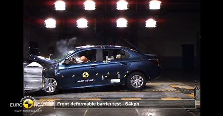 Euro NCAP: Citroen C-Elysee