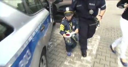 Chory na raka 5-letni chłopiec spełnił swe marzenie