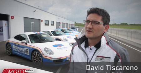 Porsche na torze w Estonii [MOTOREPORTER]