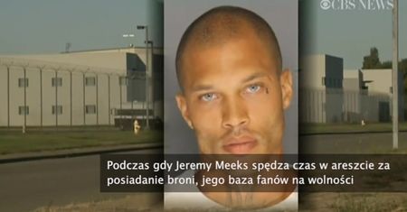 Przystojny przestępca podbija serca internautek