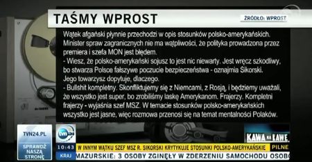 Ujawniono nowe taśmy 'Wprost'