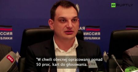 Zacharczenko wygrywa w Donbasie