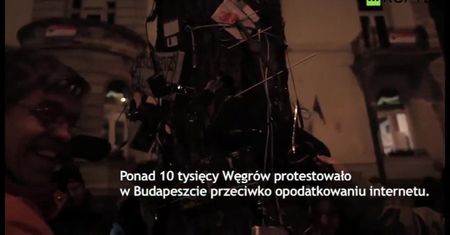 Tysiące osób na ulicach Budapesztu