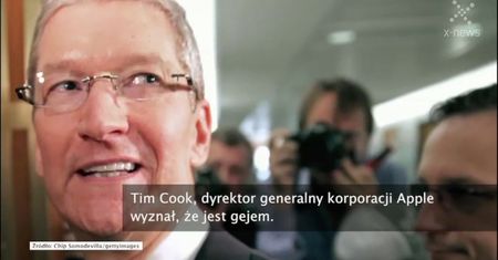 Dyrektor generalny Apple jest gejem