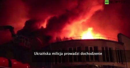 Spłonęło najstarsze kino w Kijowie