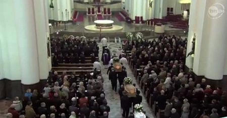 Ostatnie pożegnanie rodziny Kmiecików