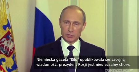 "New York Post": Władimir Putin ma raka