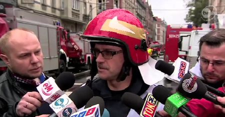 Strażak: przez moment coś słyszeliśmy