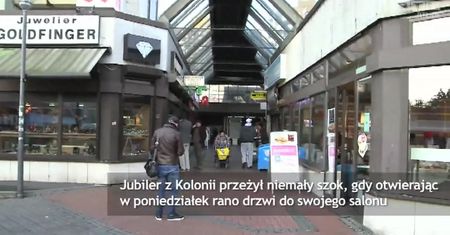 Zuchwała kradzież diamentów w Kolonii