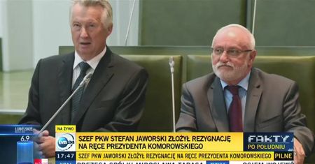 Szef PKW podał się do dymisji