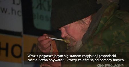 Kryzys uderza w najbiedniejszych Rosjan