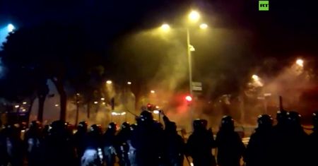 Zamieszki po meczu Serie A. Ranni policjanci