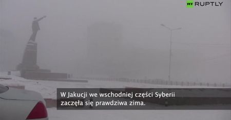 Temperatura w Jakucji spadła do -40 stopni