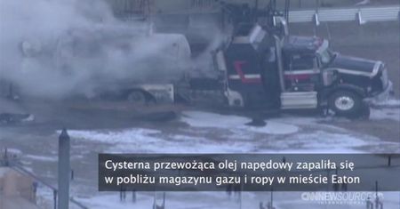 Wybuch  w magazynie gazu i ropy w USA