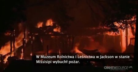 Ucieczka koni z płonącego muzeum