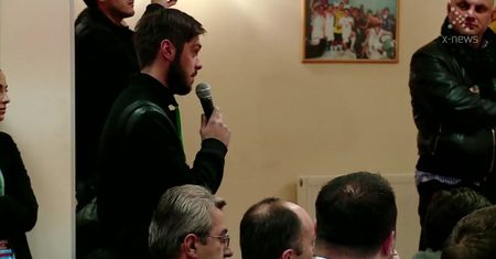 Kłótnia na konferencji przed meczem Gruzja - Polska