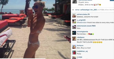 Williams i Wozniacki razem na wakacjach