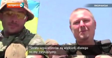 Ukraińscy żołnierze pewni siebie