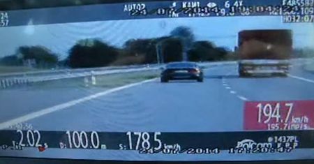 Ponad 200 km/h na drodze krajowej nr 7