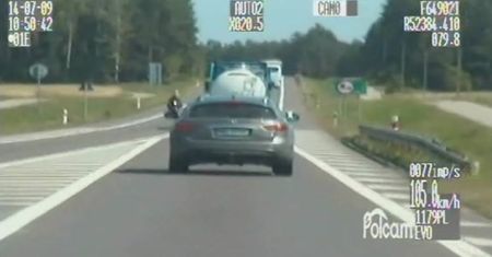 Litewski pirat na drodze krajowej nr 8