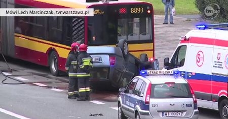 Dachowanie auta w Warszawie