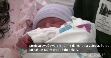 Urodziła dziecko w szkole podstawowej