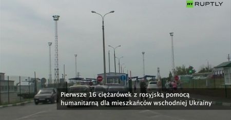 Rosyjski konwój utknął na granicy