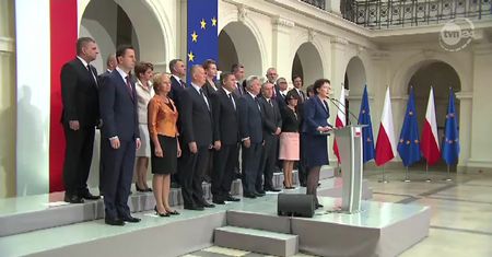 Ewa Kopacz przedstawiła skład nowego gabinetu