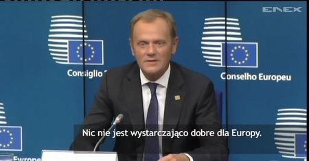 Tusk żartuje nt. swojej znajomości angielskiego