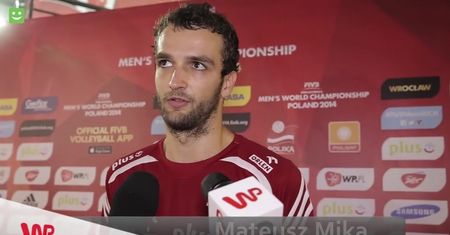 Mateusz Mika po meczu z Australią
