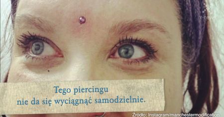 Ekstremalny piercing dermal anchor