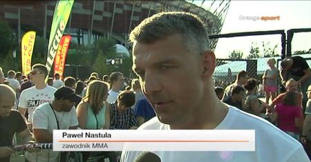 "Pudzian" kontra Nastula. "Dojrzewaliśmy do tego"