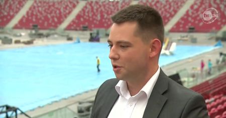 Na Stadionie Narodowym powstaje ogromny basen