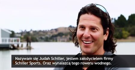 Pierwszy taki rower wodny na świecie